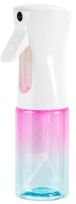 Uervoton Bottiglie spray Continuo Ultra Fine Mist Vuote Bottiglia di Acqua Barbiere Spray Bottiglie Salone Parrucchiere Strumento Dei Capelli Spruzzatore Acqua 200ML Arcobaleno