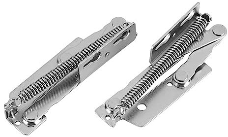 Federscharnier, Zusammenklappbares Sofa, Bett, Schrank, Schrank, Hochklappbare Möbel, 80°-Scharnier, Edelstahl, Vernickelt, Links und Rechts, Federscharnier