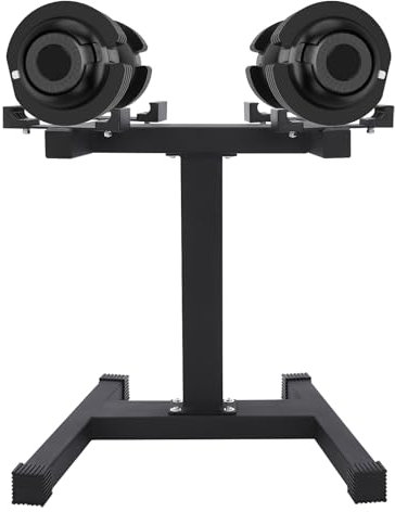 Hantelställ hantelställ, viktställ, hantelställ, viktställ av stål, hantelställ för förvaring av hantlar, för gym, svart