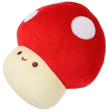 BESPORTBLE Colgante De Hongo De Peluche Muñeco De Hongo Relleno Decoración Divertida para Sofá Cojín para Cama Color