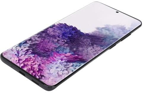 Oytrui Telefonersättningsskärm, 6,7-tums LCD-digitaliseringsenhet med Fingeravtryckssensor för S20 Plus 5G SM G986B SM G986U (Svart)