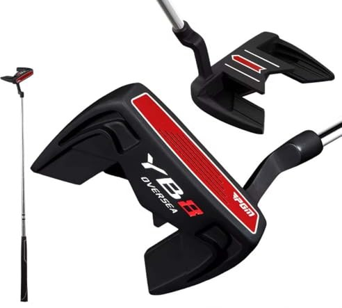 Golfklubba putter för högerhänta golfare män golf tryckstång med pil siktlinje stabil låg tyngdpunkt hög förlåtelse golfklubba