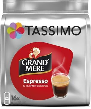 Tassimo Dosette Café grand'Mère Espresso, 16 unités