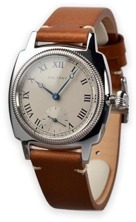 Baltany mode vintage 1926 klänning klockor kvartsrörelse rostfritt stål 100 m vattentätt armbandsur