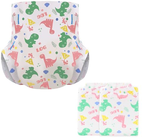 Landofgenie Erwachsene Windeln Inkontinenz Overnight Gedruckte Windeln Mit Tabs 2 Stück