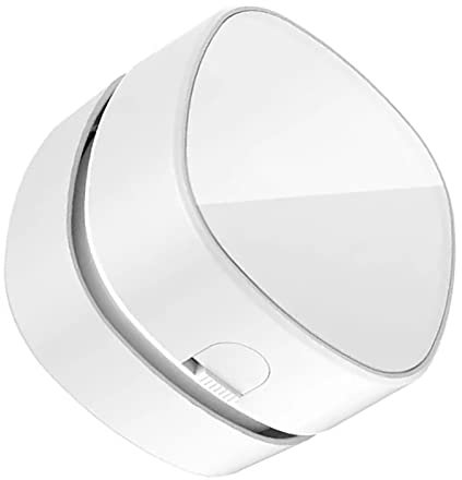 Tischstaubsauger, Mini-Tischstaubsauger, Krümelsauger, Kabelloser, Tragbarer Tischkehrer Zum Reinigen von Haaren, Krümeln, Computertastatur