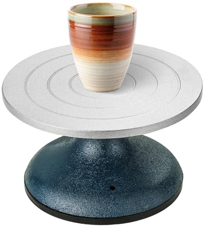DASBET 18cm/7in Pottery Wheel Turntable Pottery Sculpting Wheel