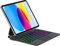 FOGARI Tastatur Hülle für iPad 10. Generation 2022 10,9 Zoll/11. Generation A16 2025 11 Zoll, Multi Touch Trackpad, QWERTZ Deutschland Magnetischer Ständer Magic Type Tastatur, Schwarz