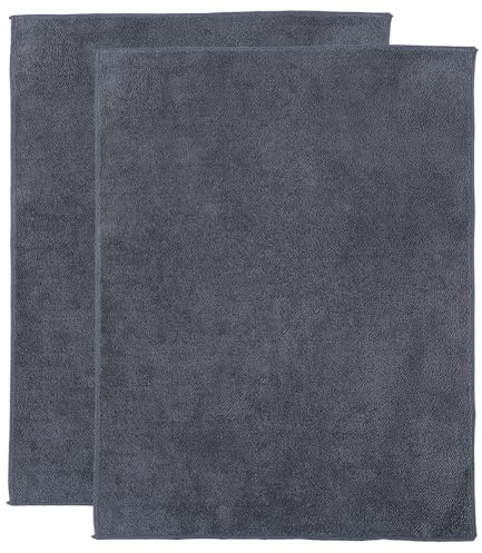GORGECRAFT 2pz Panno di Camoscio Asciugamano in Pelle Scamosciata Asciugamano in Pelle Scamosciata Auto Panno in Fibra Pulizia degli Occhiali 40 * 29cm Assorbente Ad Asciugatura Rapida Panno in Pelle