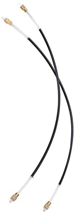 Astibym Cello Svansrepset, Slitstarkt Nylonersättning för Cello Bakstycke, 2 St Svart Sladd för Enkel Installation och Förbättrat Ljud