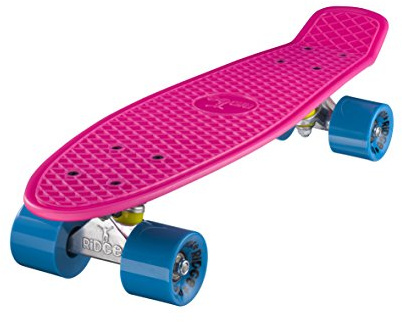 Ridge Skateboards 22 Original Mini Cruiser Skate 55cm Skateboard Planche a Roulettes Complète en 90 couleurs