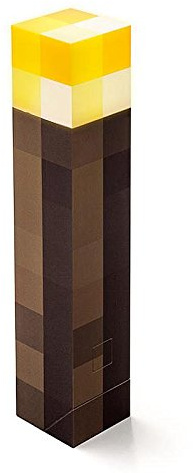 Minecraft murale lampe torche