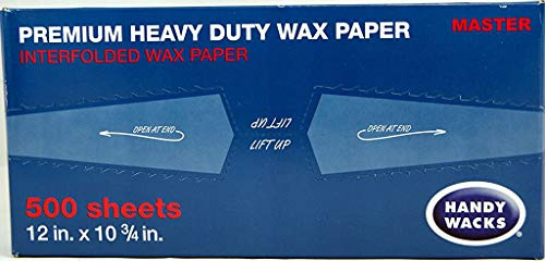 Wax Paper Premium Heavy Duty Handy Wacks 12 X 10 3/4 1 Box of 500