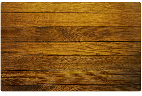 alles-meine.de GmbH Unterlage - echte Holzoptik/Holzbretter - Holz - Nussbaum - Rotbuche - dunkel braun - 44 cm * 29 cm - als Platzdeckchen/Tischunterlage/Malunterlage/Kn..