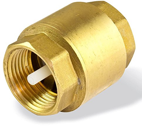 Stabilo-Sanitaer Rückschlagventil Ø 2 Zoll Messing für Wasser