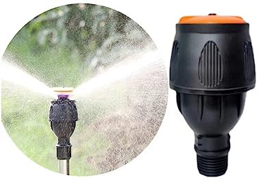 Arroseur rotatif avec trépied rotatif à 360 degrés, pour grande surface, cour, jardin, pelouse, trépied télescopique (D)