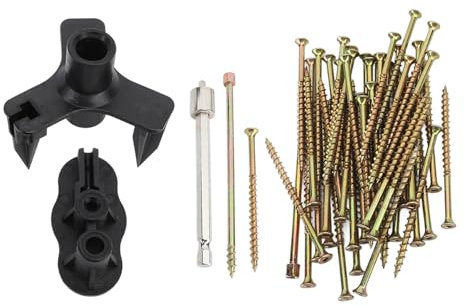 Gavigain Squeaky Floor Repair Kit, komplett gör-det-själv-lösning, innehåller 55 tillbehör, fixar lövträ, laminat, korkgolv, lätt att använda för husägare