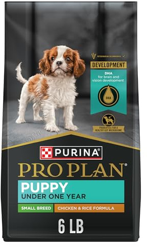 Purina Pro Plan High Protein Small Breed Puppy Food DHA Chicken & Rice Formula - 6 lb. Bag