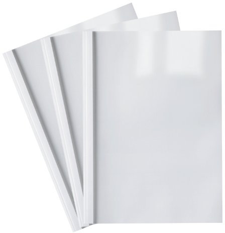 25 Thermobindemappen, weiß, 40.0 mm