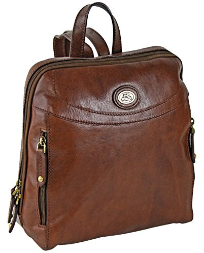 The Bridge Story Donna 7 - Rucksack Leder 27 cm marrone