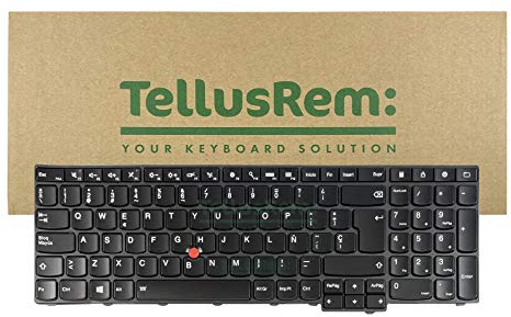 TellusRem Teclado de Repuesto Español Retroiluminado para Lenovo Thinkpad E531 T540 T540P T550 L540 W540 W550S W550 W541