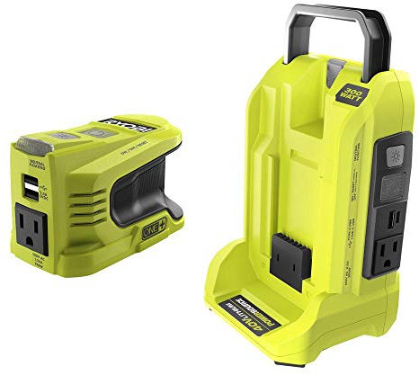 RYOBI 300-Watt and 150-Watt Powered Inverter Generators Model RYi450BG-CMB
