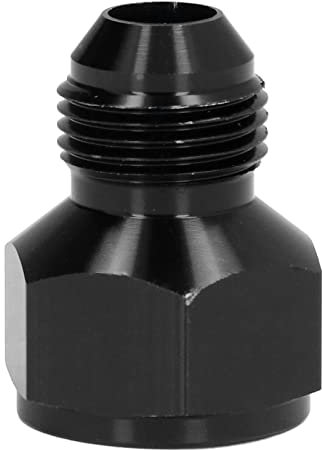 Adaptateur Réducteur de Tuyau Raccords Droits Universel Tuyau et Raccords Adaptateur Réducteur AN10 Femelle vers AN8 Mâle, Noir