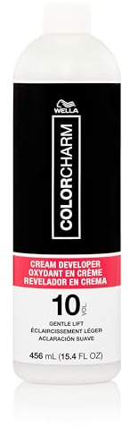 COLORCHARM Cream Hair Color Developer | 10 Volume | For Optimal Gray Blending and Rich Multi-Dimensional End Results | 15.4 oz