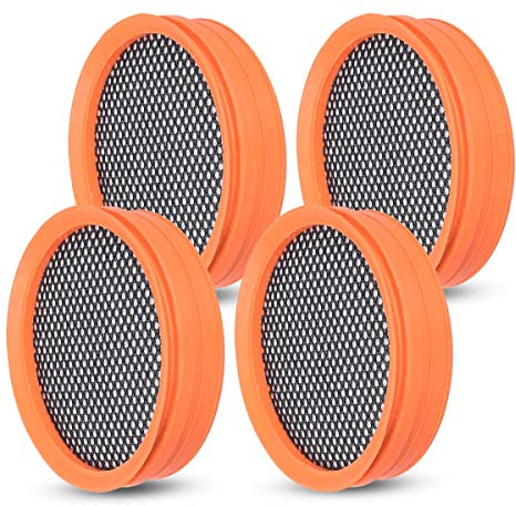 Jajadeal 4 Stück FC8009/01 Filter Ersatz für Philips Akkusauger SpeedPro & SpeedPro Aqua, Staubsaugerfilter für Philips FC6721 FC6722 FC6723 FC6724 FC6725 FC6726 FC6727 FC6728 FC6729 Staubsauger