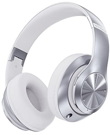 Lankey Sound Cuffie Wireless Bluetooth, 60 Ore Di Riproduzione 6 EQ Modalità di Suono, Cuffie Senza Fili Stereo HiFi con Microfono, SD/TF, FM, Cuffie Bluetooth 5.0 per Viaggio, Studio, Ufficio