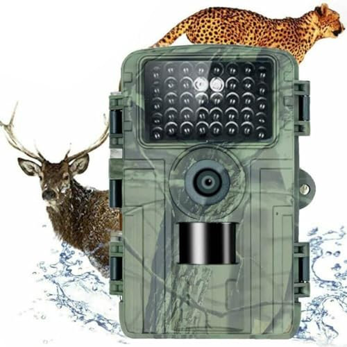 RANRAO WiFi Jagdkamera 32MP 1080P Wasserdichte Wildkamera Fotofallen für Wald Trail Kamera, Nachtsichtkamera für Outdoor Vogelbeobachtung Natur Scouting