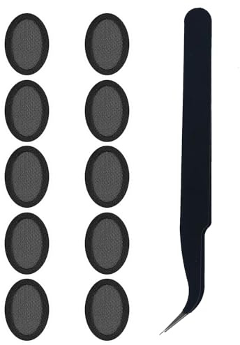 TENNMAK Hörlurar dammsäkert nätbyte för Bose QuietComfort öronsnäckor II/QuietComfort Ultra/SoundSport Free hörlurar dammfilter x 5 par