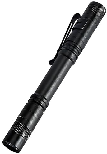 iwontalersy lámpara UV de 395 nm,Luz Ultravioleta Linterna,Detecta Manchas de Mascotas,Detecta Billetes Falsos(Baterías No Incluidas)