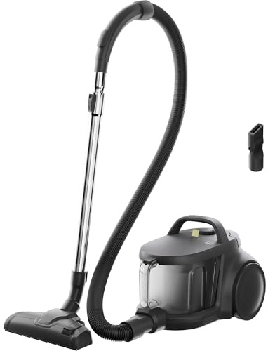 AEG Aspirador Trineo AL31C1DG sin Bolsa 850W, Filtro HEPA, Depósito 2L, 2 Accesorios, 8 Metros Radio de acción, Cable 5m