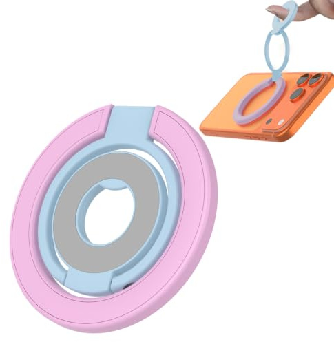 Fofvccv Soporte Anillo Magnético Movil para MagSafe - SSDZJ Powder Blue