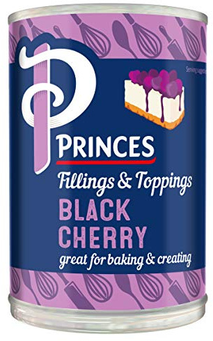 Princes Garniture de Cerise Noire 410 g