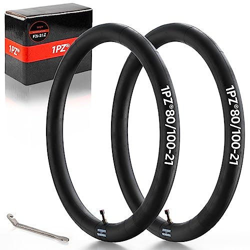 1PZ F2I-21Z Robuster Schlauch 2.75-21 80/100-21 90/100-21(300/325-21) Ersatz für 21 Zoll Motocros Dirt Bike PW80 YZ80 Schrader Ventil TR4