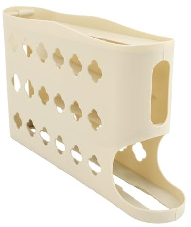 Sorandy Organisateur d'oeufs de 4 Niveaux, 30 œufs Solder d'oeuf de Réfrigérateur de Grande capacité pour Réfrigérateur, Grille de Rangement Sécurisée avec Rails Protecteurs, économie 'Espace et