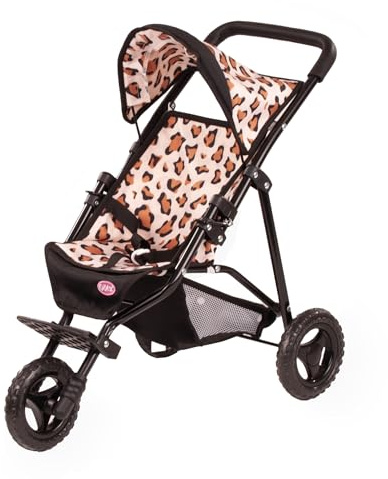 Götz 3403615 3-Rad Buggy Tiger Puppenwagen klappbar für Puppen