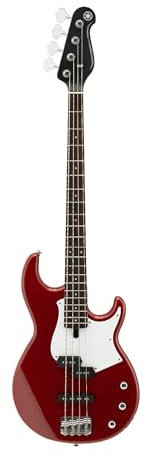 Yamaha BB234 BB-Series Bass Guitar, Rasberry Red