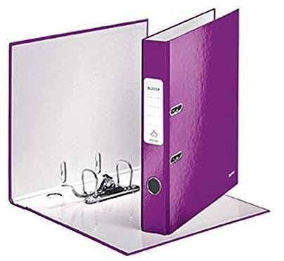 Leitz Ordner WOW 10060062 DIN A4 50mm Pappe violett