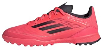 Adidas Unisex-Kid's F50 League Turf, Turbo/Aurora Black/Platin Metallic, 1