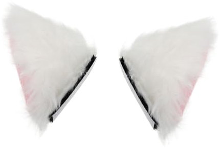 ibasenice 1 Paar Katze-Helm-Ornament Scooter Zubehör Motorradzubehör Zubehör Mützenhelme Für Motorräder Motorradhelm Katzenohren Helmverzierungen Plüsch Niedlich Kleine Komponente