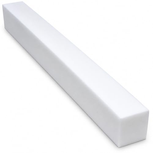 All4All Matratzenverlängerung – Zusatzmatratze - Schaumstoff zuschnitt - Matratzenkeil - Bett Lückenfüller, Matratzenausgleich – Matratzenverbinder - Matratzenverbreiterung - RG25/44-12x20x180cm