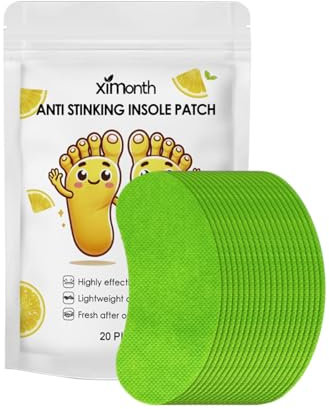 deodorantt Patches - 20pcs Shoes Odor Eliminator | Deodorizing Shoe Patches | Long-Lasting Sneaker Deodorizer Smell Remover | Shoe Refresher Patch | Eaters Football Boot Deodoriser Shoes Freshener
