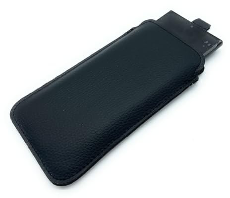 Premium XXL Universal Handy Tasche Etui Hülle Sleeve Smartphone Einsteckhülle schwarz für u. a. Apple iPhone 16 17 Pro Max, Samsung Galaxy A17 A35 A36 A56, S25 Ultra