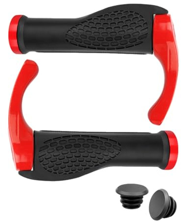 Manubri Bloccaggio per Mountain Bike | Manubrio Da Bicicletta Antiscivolo A Blocco,Accessorio Ciclismo Ergonomico e Comodo per Tutti i Ciclisti