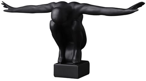 Abaodam 1pc Ornaments Vintage Decor for Home Couples Vintage for Men Man Sculpture Decor Male Statue Housewarming Resin Sculpture Statue Living Room Decoration Porch