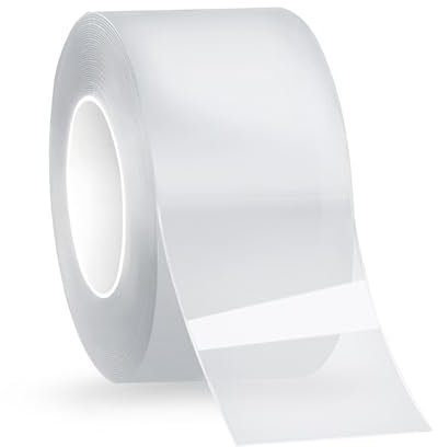Acrílico Transparente Tiras Impermeables, Cinta de Sellado Autoadhesivas Impermeable, Cinta Resistente al Agua, Sellador Rollo Tira de Calafateo para Cocina Inodoro Baño Pared Fregaderos, 5*100 cm