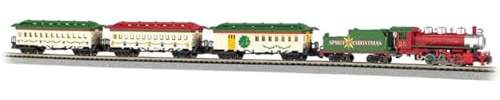 Bachmann Trains - Spirit Of Christmas Ready To Run Electric Train Set - N Scale